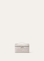EXTRA POCKET MINI POUCH OSTRICH SADDLE FINISH_FAN9926_30JG_NR_1