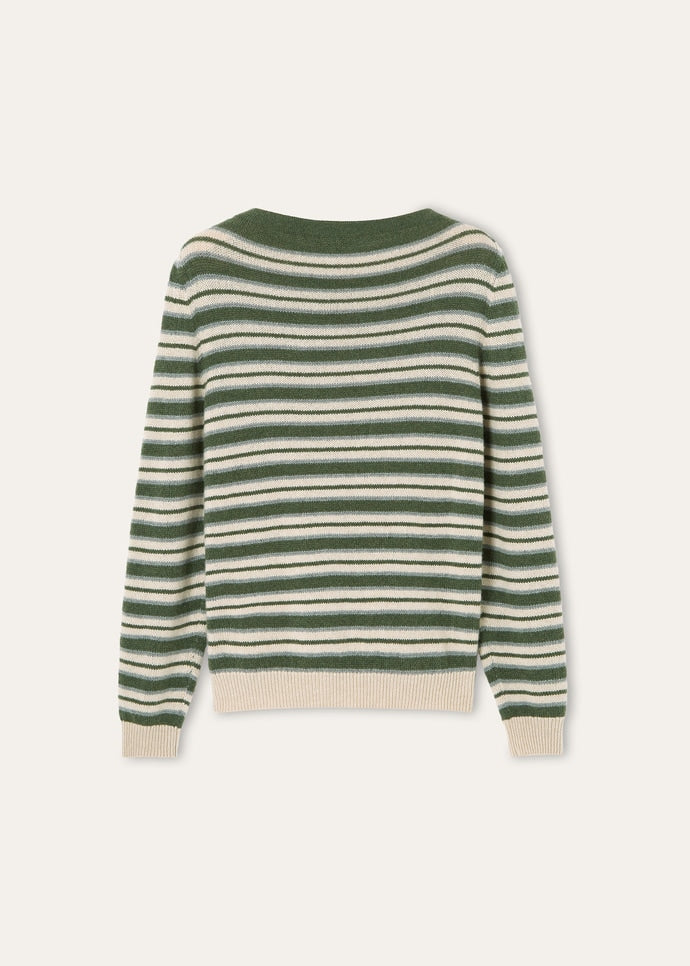 FOBELLO STRIPES CREWNECK SWEATER BABY CASH GG 7_FAP5928_F7IW_6