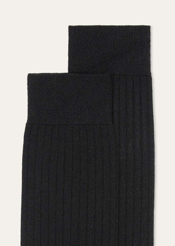 SOTTILE SOCKS CASH WOOL SILK GG 18_FAQ0936_8000_2