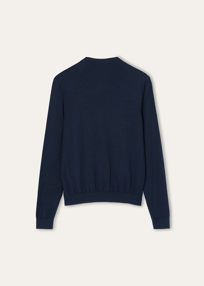 SOTTILE CREWNECK SWEATER WOOL CASH SILK GG 18_FAO2836_W000_6