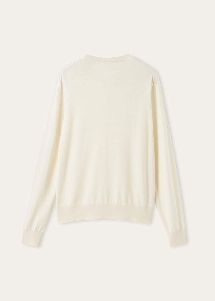 ROYAL LIGHTNESS CREWNECK SWEATER WOOL SILK GG 18_FAP0146_1230_6
