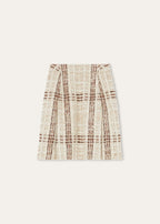 STEFANIE SKIRT CHECK TWEED_FAP7887_F7JZ_6