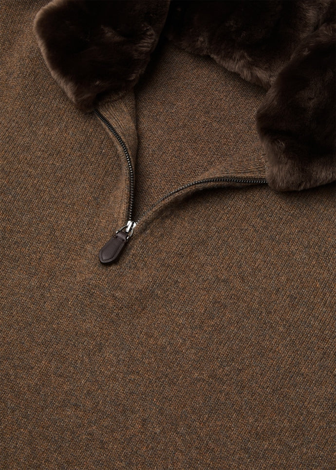 PARKSVILLE HALFNECK SWEATER BABY CASH FUR GG 8_FAP4006_H10W_3