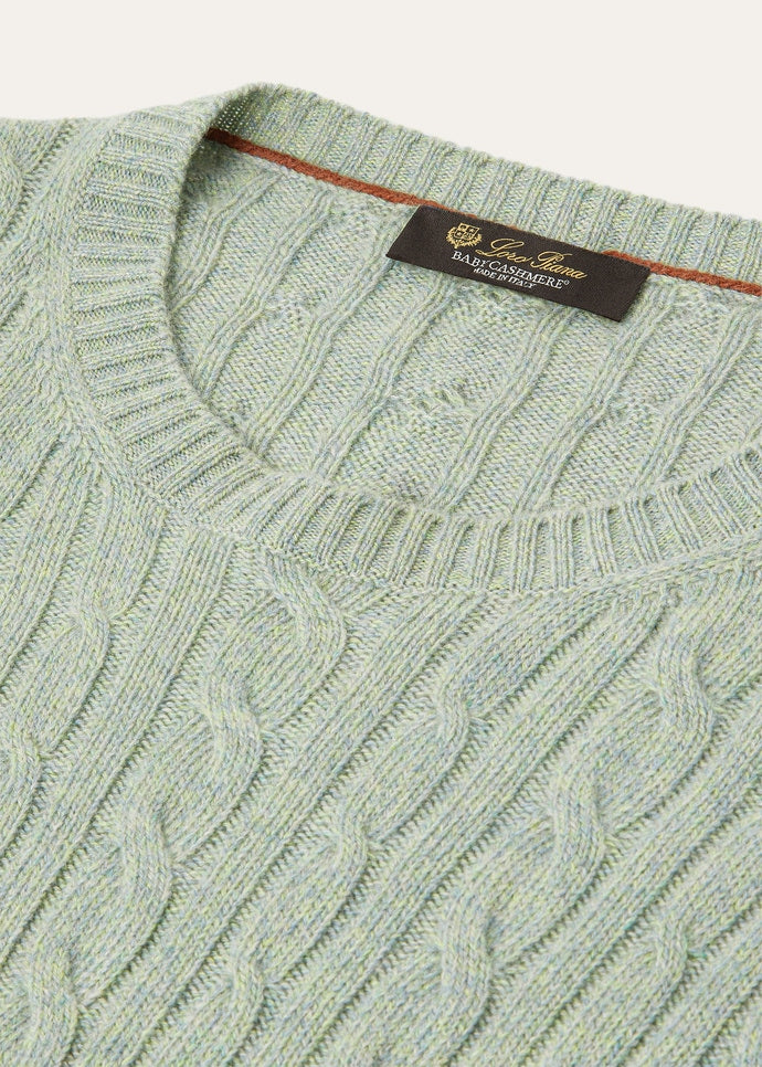 BABY CASH LIGHT TRECCIA CREWNECK SWEATER GG 12_FAO5736_J1YI_7