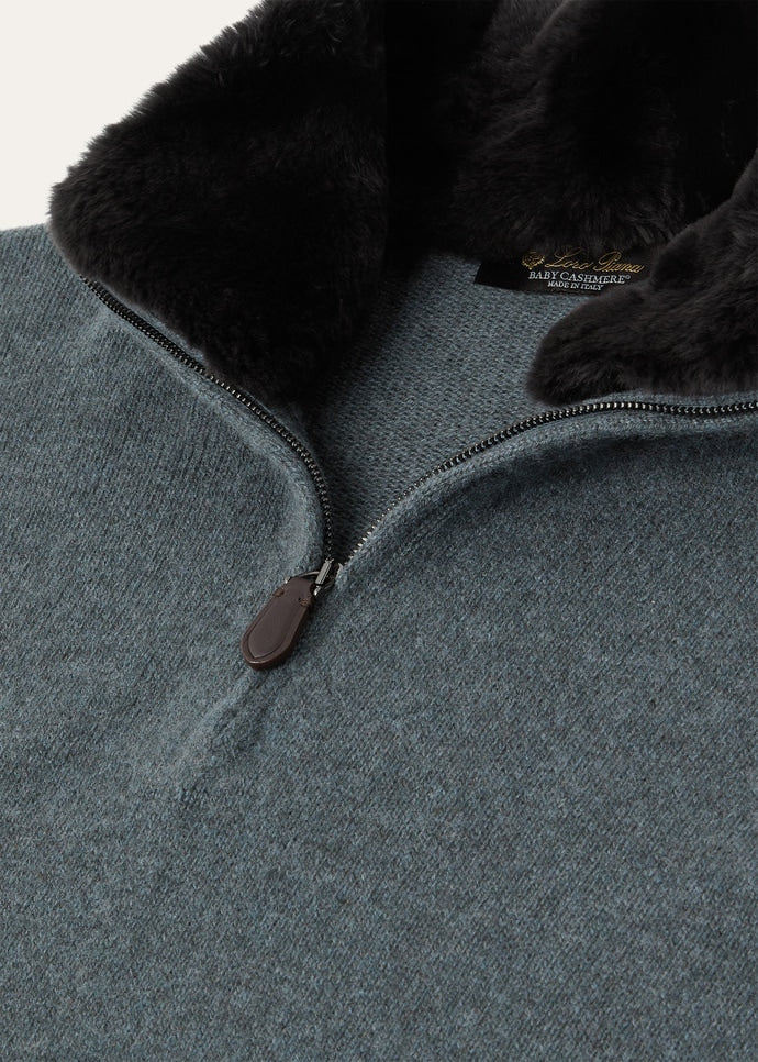 PARKSVILLE HALFNECK SWEATER BABY CASH FUR GG 8_FAP4006_W1FE_7