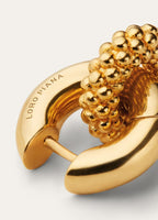 BUBBLE DOUBLE HOOP EARRINGS BRASS_FAO9704_20GI_NR_3