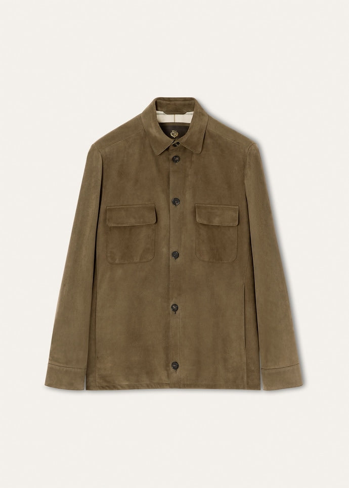 LORO PIANA OVERSHIRT LOWERED SUEDE_FAQ4057_5715_5