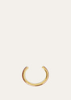 CUFF BRACELET WITH LEATHER INLAY ROUNDED CALF_FAO8500_P0AR_4
