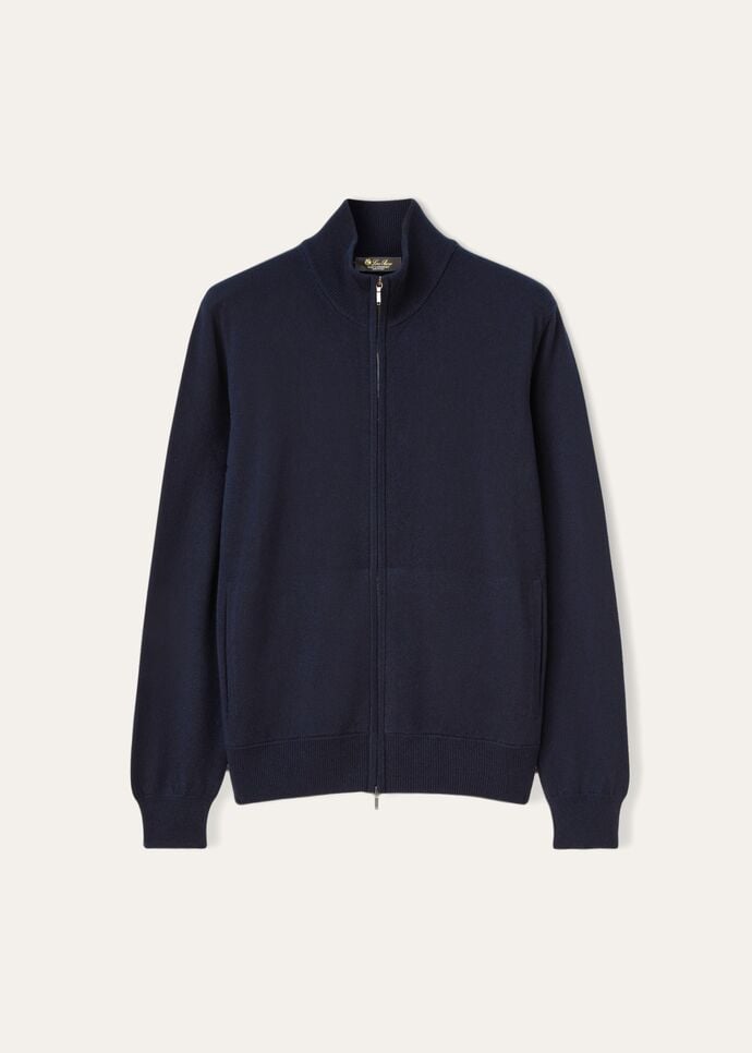 CLASSIC BABY CASHMERE BOMBER SWEATER ZIP GG 12_FAM9318_W000_5