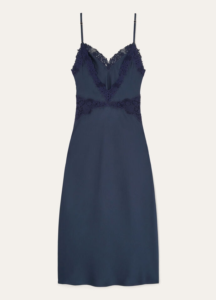 PAIGE EMBROIDERED DRESS DRESSY SATIN_FAP0016_W1C8_6