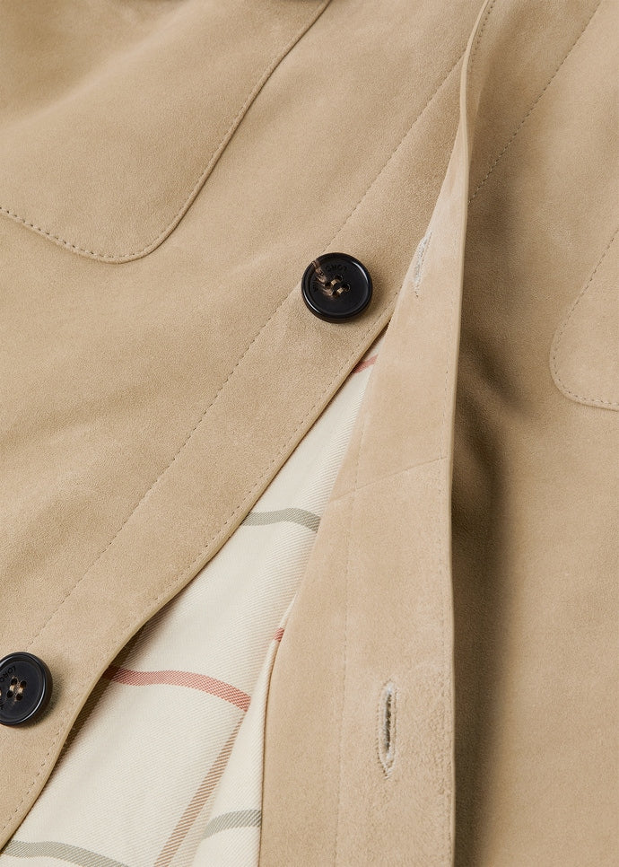 LORO PIANA OVERSHIRT LOWERED SUEDE_FAQ4057_D147_8
