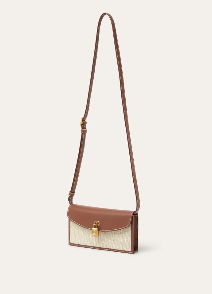 EXTRA POCHETTE NAT CANVAS/ROUNDED LEATHER_FAP4830_B4NE_NR_5