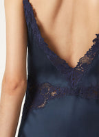 PAIGE EMBROIDERED DRESS DRESSY SATIN_FAP0016_W1C8_2