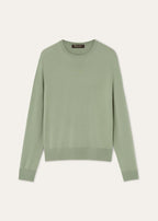 ROYAL LIGHTNESS CREWNECK SWEATER WOOL SILK GG 18_FAP0146_51CF_5