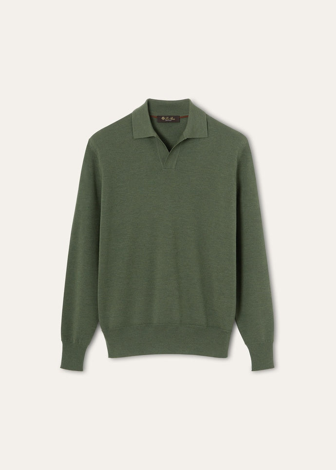 EMPIRE WISH WOOL POLO BUTTONLESS GG 18_FAL5279_51C2_5