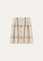 STEFANIE SKIRT CHECK TWEED_FAP7887_F7JZ_5