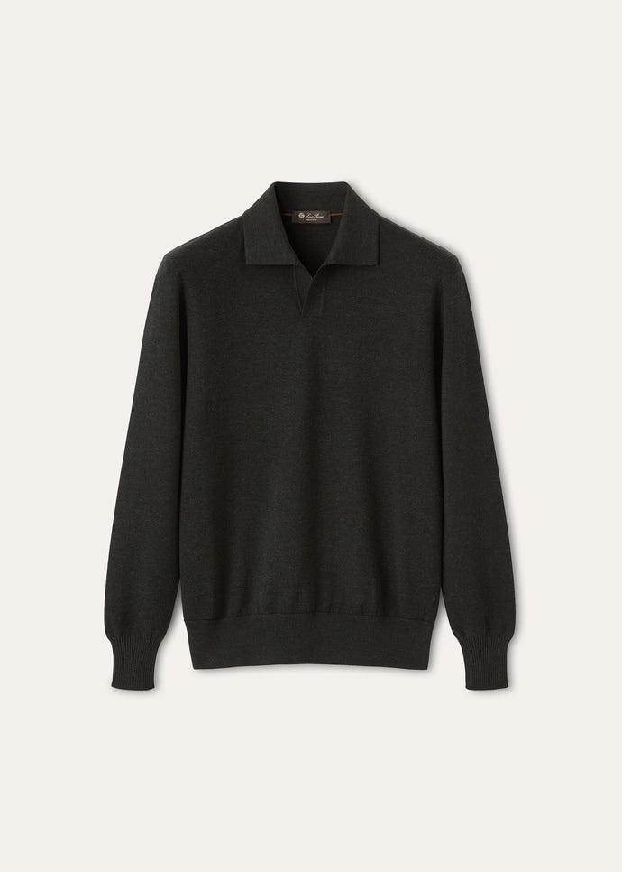 Buttonless Polo-shirt