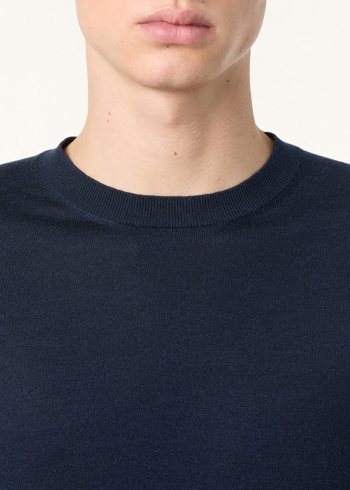 SOTTILE CREWNECK SWEATER WOOL CASH SILK GG 18_FAO2836_W000_2