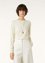 ROYAL LIGHTNESS CREWNECK SWEATER WOOL SILK GG 18_FAP0146_1230_3